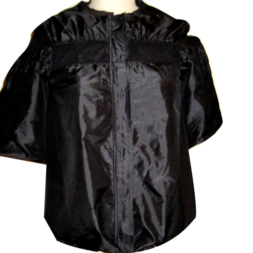 Bombay Black Silk Jacket - Shubrah