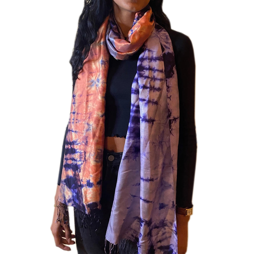 Kashi Sunrise Silk Scarf