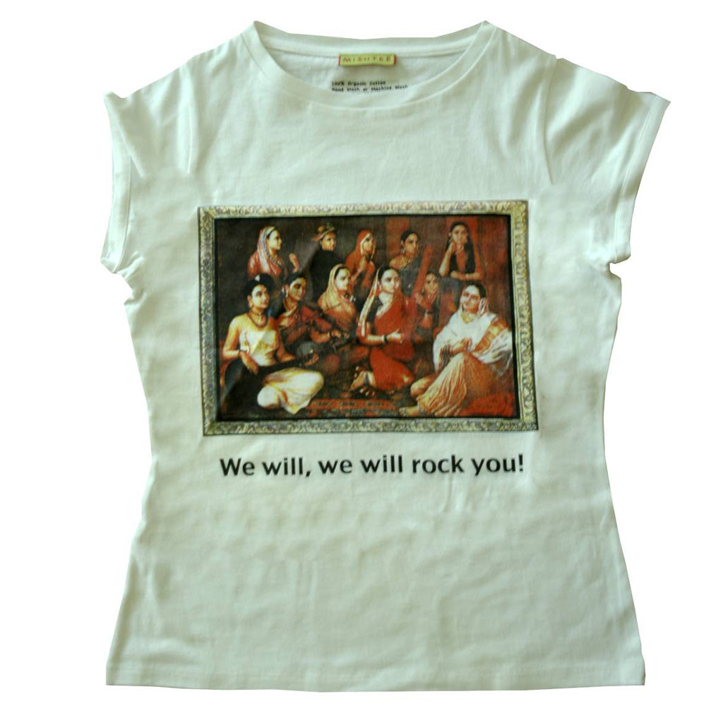 Musical - Organic cotton T-shirt for women